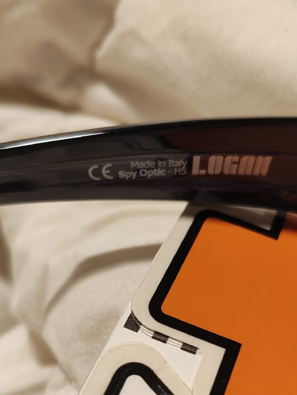SPY LOGAN NEW Black Sunglasses with Dark Smoke Lenses made In Italy - Picture 2 of 9